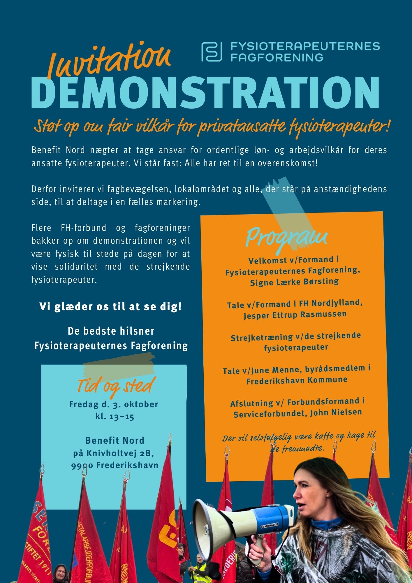 Billede til nyheden Kom til demonstration i Frederikshavn